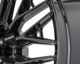 20" Vossen HFX6 Gloss Black 20x9 Wheels Fits Chevy Silverado HD 2001-2010