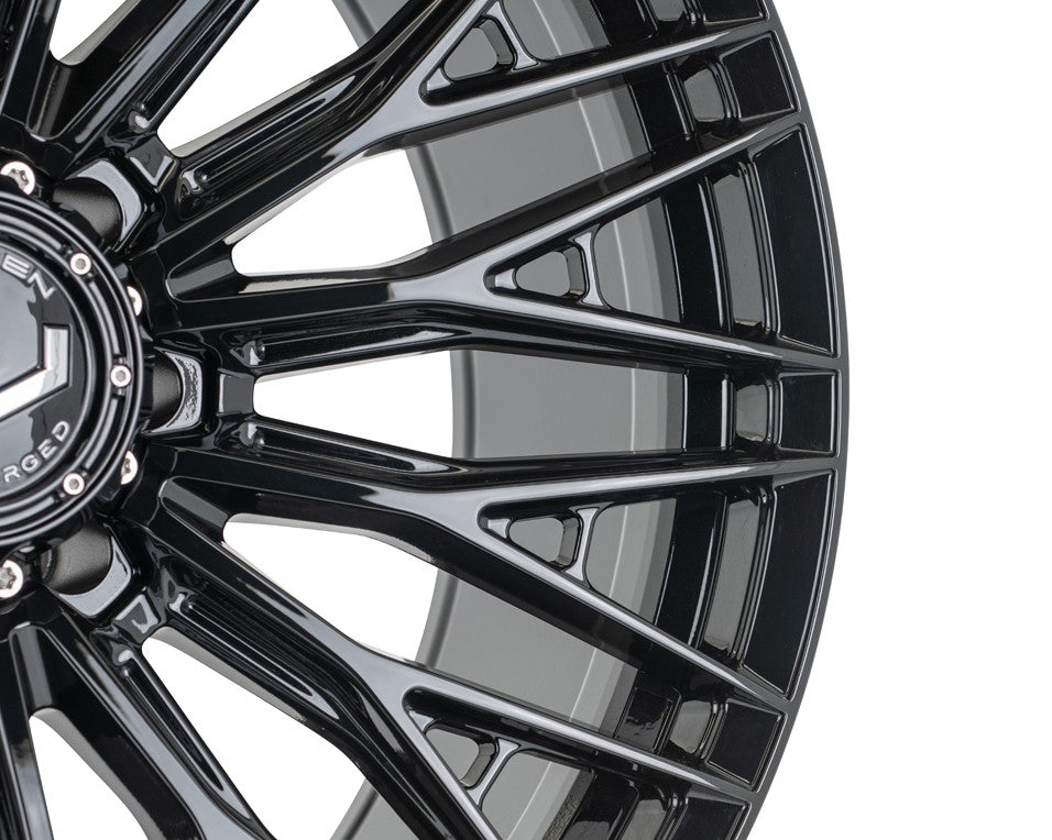 24" Vossen HFX6 Gloss Black 24x11 Concave Wheels Fits GMC Sierra 2500HD 3500HD