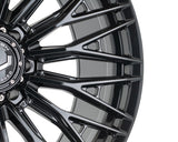 24" Vossen HFX6 Gloss Black 24x11 Concave Wheels Fits GMC Sierra HD 2001-2010