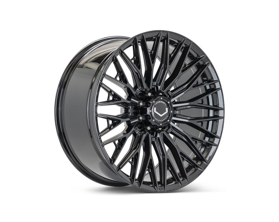 20" Vossen HFX6 Gloss Black 20x9 Concave Wheels Rims Fits Dodge Ram 2500 3500