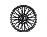 24" Vossen HFX6 Gloss Black 24x12 Concave Wheels Rims Fits RAM 2500 3500