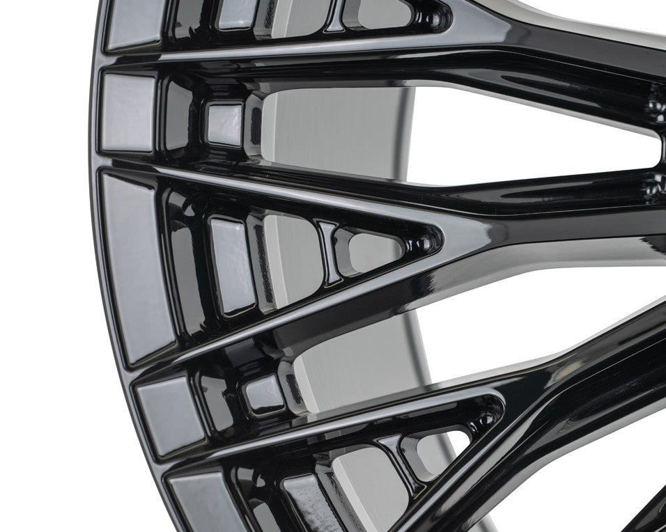 22" Vossen HFX6 Gloss Black 22x12 Concave Wheels Fits GMC Sierra 2500HD 3500HD