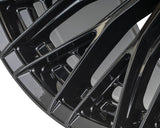 22" Vossen HFX6 Gloss Black 22x12 Concave Wheels Rims Fits Dodge Ram 2500 3500