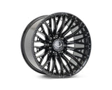 22" Vossen HFX6 Gloss Black 22x12 Wheels Fits Chevy Silverado 2500HD 3500HD