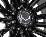 22" Vossen HFX6 Gloss Black 22x12 Concave Wheels Fits Ford F250 F350 Super Duty