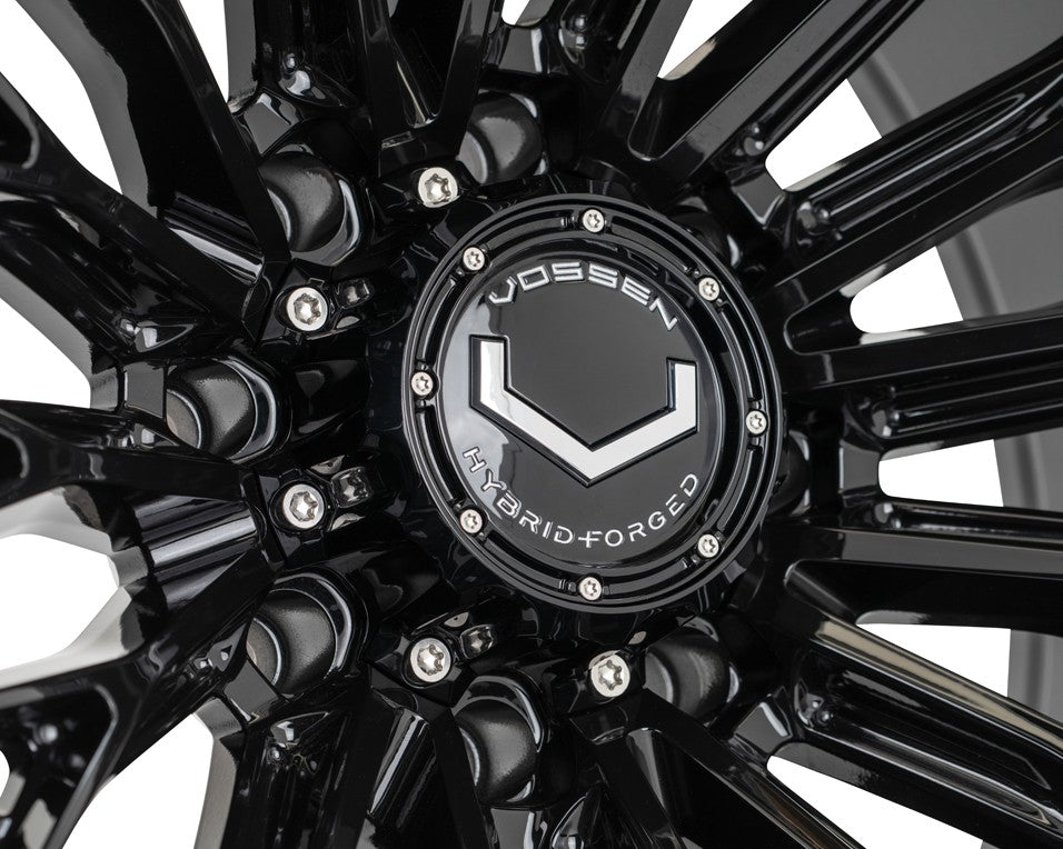 22" Vossen HFX6 Gloss Black 22x12 Concave Wheels Fits GMC Sierra 2500HD 3500HD