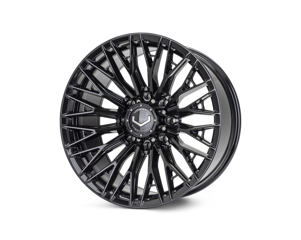 20" Vossen HFX6 Gloss Black 20x10 Concave Wheels Fits Ford F250 F350 Super Duty