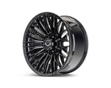 22" Vossen HFX6 Gloss Black 22x10 Wheels Fits Chevy Silverado HD 2001-2010