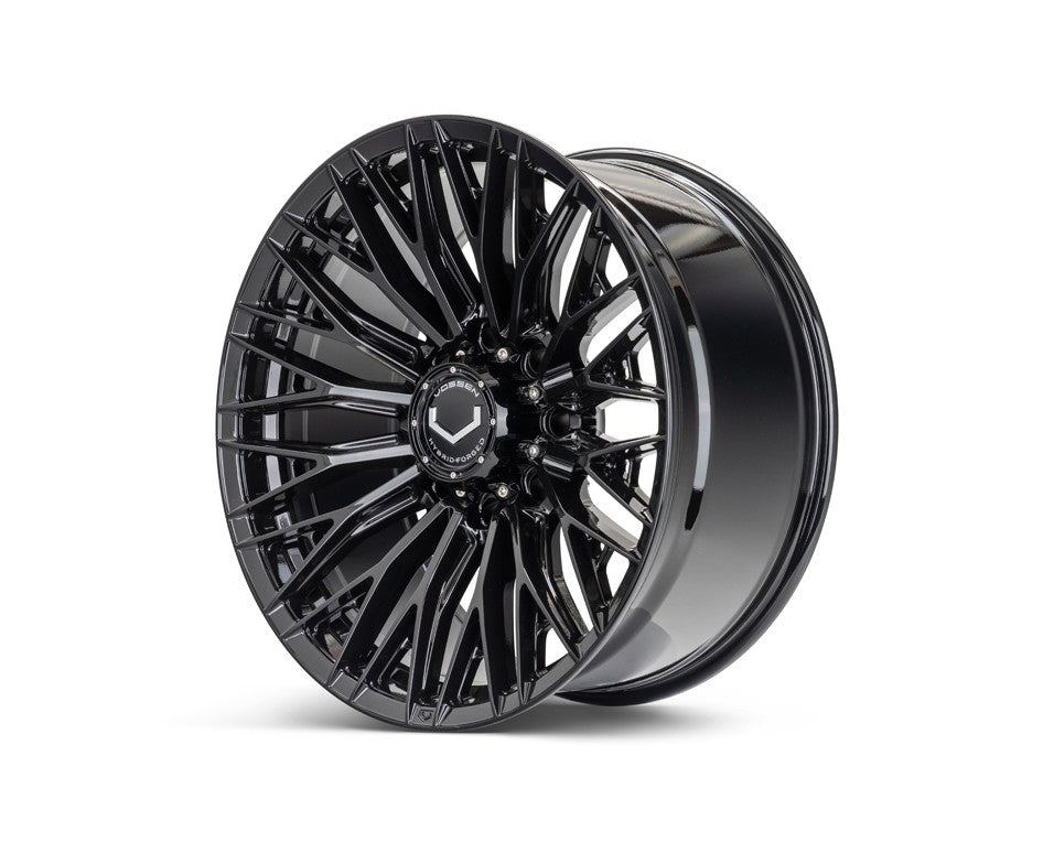 20" Vossen HFX6 Gloss Black 20x10 Wheels Fits Chevy Silverado HD 2001-2010