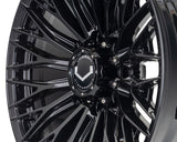 22" Vossen HFX6 Gloss Black 22x10 Concave Wheels Fits Ford F250 F350 Super Duty