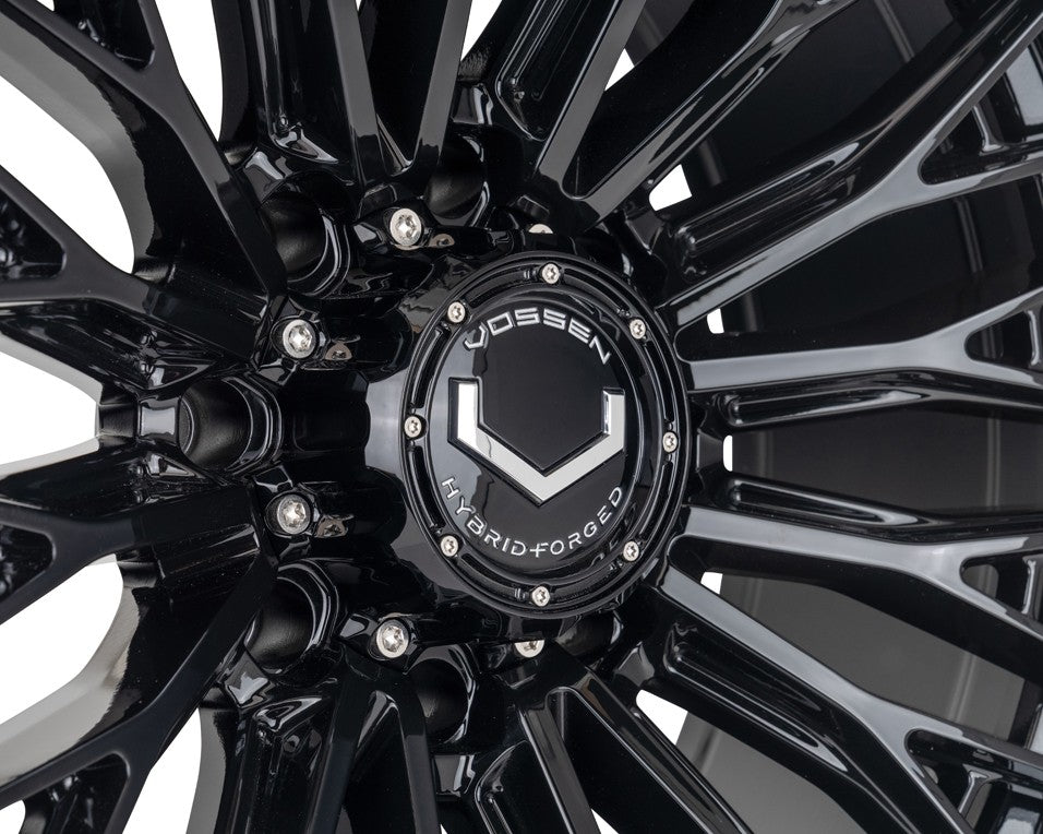 22" Vossen HFX6 Gloss Black 22x10 Concave Wheels Fits GMC Sierra HD 2001-2010