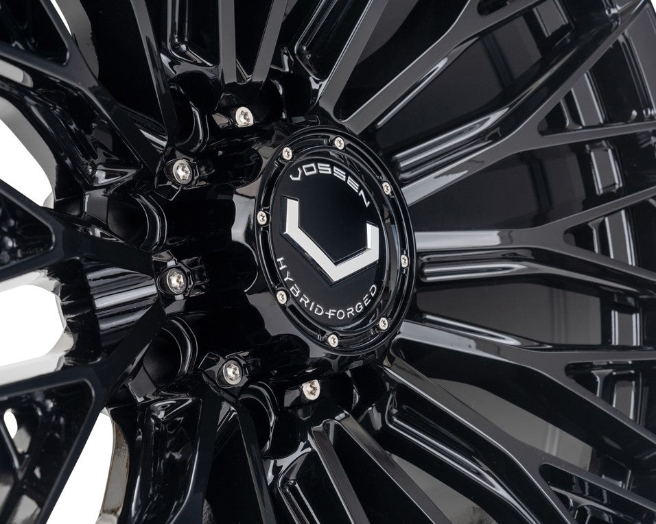 20" Vossen HFX6 Gloss Black 20x10 Concave Wheels Fits GMC Sierra 2500HD 3500HD