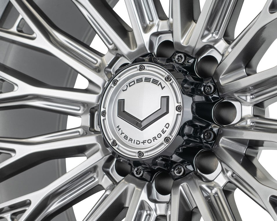20" Vossen HFX6 Hyper Gunmetal 20x9 Concave Wheels Fits GMC Sierra 2500HD 3500HD