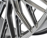 24" Vossen HFX6 Hyper Gunmetal 24x11 Concave Wheels Fits Dodge Ram 2500 3500