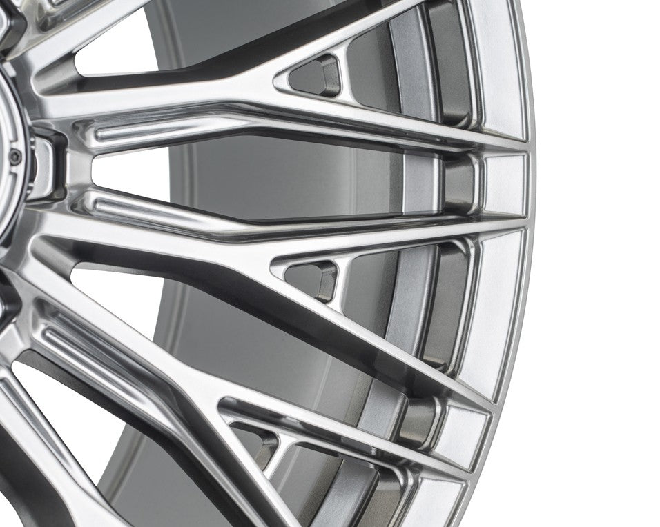 24" Vossen HFX6 Hyper Gunmetal 24x10 Concave Wheels Fits Dodge Ram 2500 3500