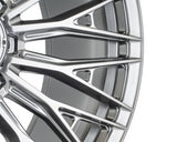 20" Vossen HFX6 Hyper Gunmetal 20x9 Concave Wheels Rims Fits RAM 2500 3500