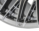 22" Vossen HFX6 Hyper Gunmetal 22x12 Wheels Fits GMC Sierra 2500HD 3500HD