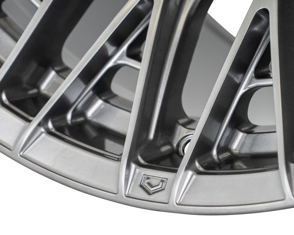 24" Vossen HFX6 Hyper Gunmetal 24x12 Wheels Fits Ford F250 F350 Super Duty