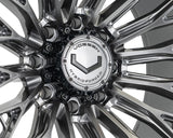 22" Vossen HFX6 Hyper Gunmetal 22x12 Wheels Fits Chevy Silverado HD 2001-2010