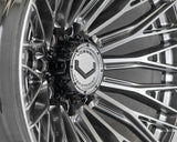 24" Vossen HFX6 Hyper Gunmetal 24x12 Wheels Fits GMC Sierra 2500HD 3500HD