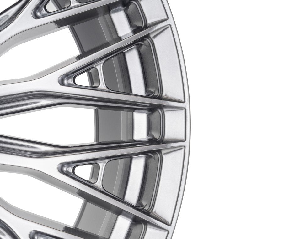 22" Vossen HFX6 Hyper Gunmetal 22x10 Wheels Fits Chevy Silverado 2500HD 3500HD