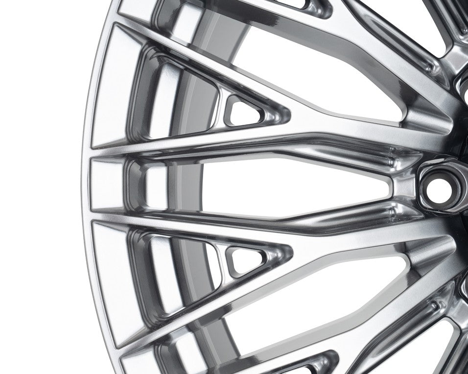 20" Vossen HFX6 Hyper Gunmetal 20x10 Wheels Fits Ford F250 F350 Super Duty