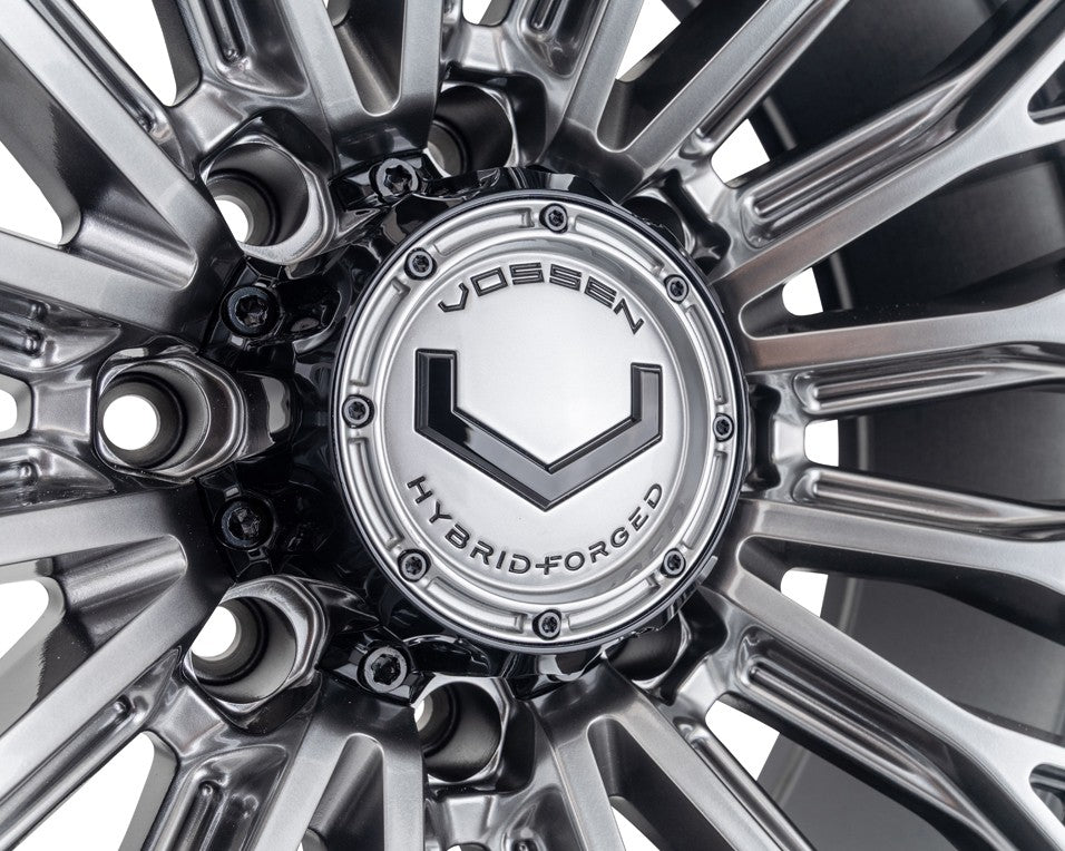 20" Vossen HFX6 Hyper Gunmetal 20x10 Concave Wheels Rims Fits RAM 2500 3500