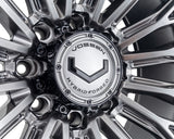 22" Vossen HFX6 Hyper Gunmetal 22x10 Wheels Fits GMC Sierra 2500HD 3500HD