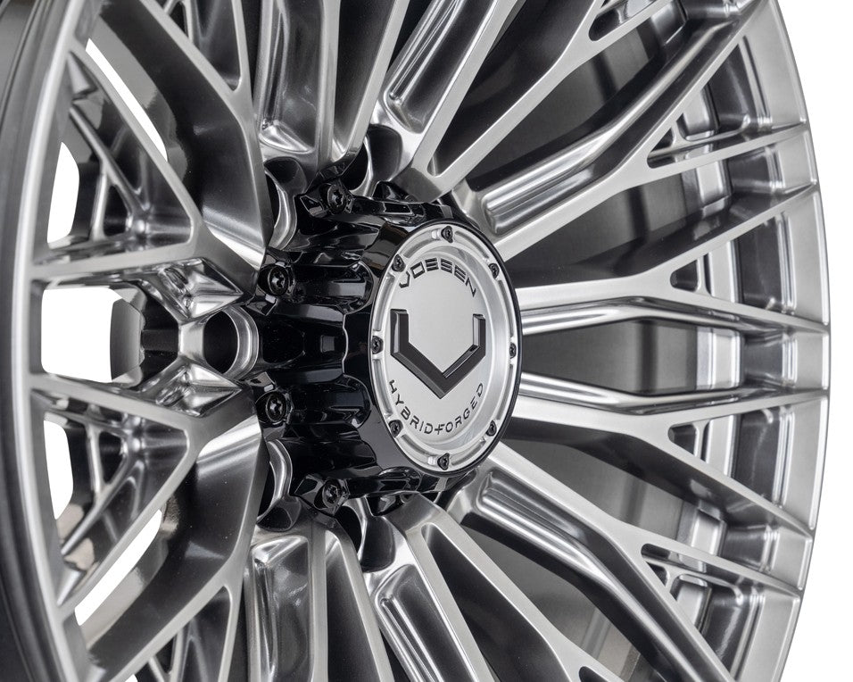 22" Vossen HFX6 Hyper Gunmetal 22x10 Wheels Fits Ford F250 F350 Super Duty