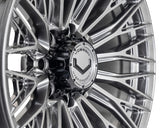 22" Vossen HFX6 Hyper Gunmetal 22x10 Wheels Fits Ford F250 F350 Super Duty
