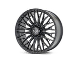 24" Vossen HFX6 Satin Black 24x11 Wheels Fits Chevy Silverado HD 2001-2010