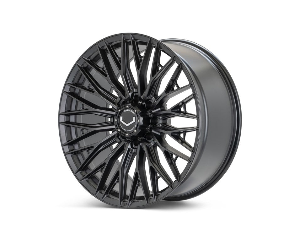 20" Vossen HFX6 Satin Black 20x9 Wheels Fits Chevy Silverado HD 2001-2010
