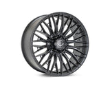 20" Vossen HFX6 Satin Black 20x9 Concave Wheels Rims Fits RAM 2500 3500