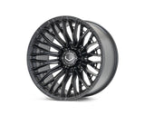 22" Vossen HFX6 Satin Black 22x12 Concave Wheels Fits GMC Sierra 2500HD 3500HD