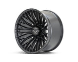 24" Vossen HFX6 Satin Black 24x12 Concave Wheels Fits Ford F250 F350 Super Duty