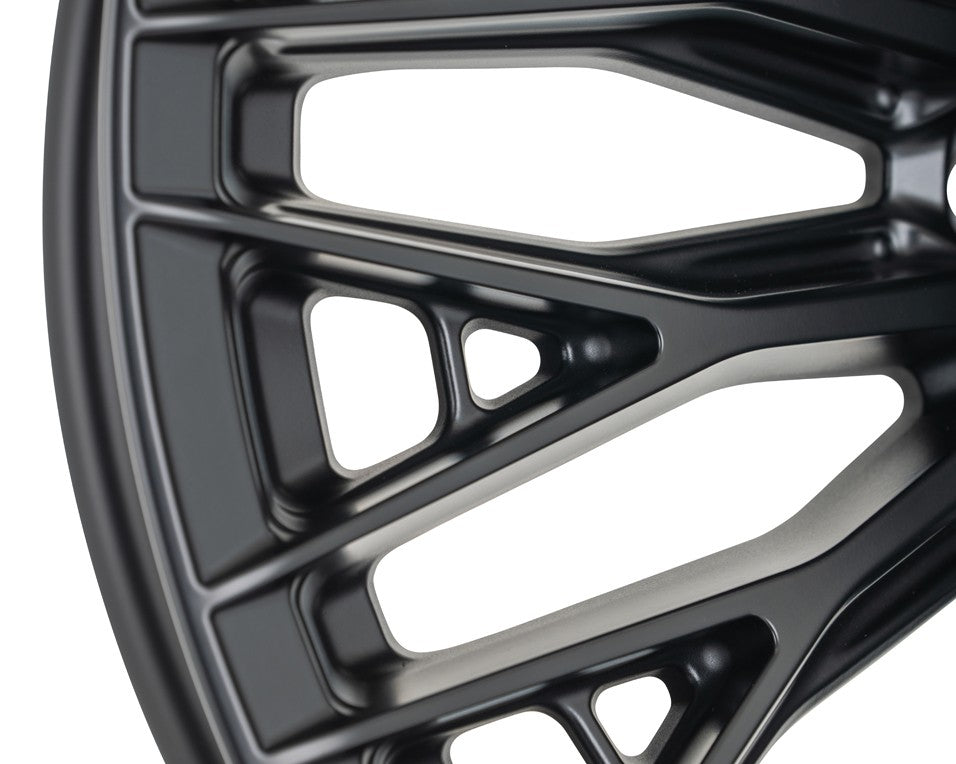 22" Vossen HFX6 Satin Black 22x12 Concave Wheels Fits Ford F250 F350 Super Duty