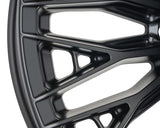22" Vossen HFX6 Satin Black 22x12 Concave Wheels Rims Fits Dodge Ram 2500 3500
