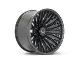 22" Vossen HFX6 Satin Black 22x12 Concave Wheels Rims Fits Dodge Ram 2500 3500