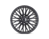 22" Vossen HFX6 Satin Black 22x10 Concave Wheels Fits GMC Sierra HD 2001-2010