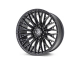 20" Vossen HFX6 Satin Black 20x10 Concave Wheels Fits GMC Sierra HD 2001-2010