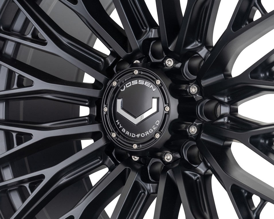 22" Vossen HFX6 Satin Black 22x10 Concave Wheels Fits Ford F250 F350 Super Duty