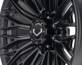 22" Vossen HFX6 Satin Black 22x10 Concave Wheels Fits Ford F250 F350 Super Duty