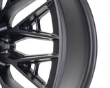 20" Vossen HFX6 Satin Black 20x10 Concave Wheels Rims Fits Dodge Ram 2500 3500
