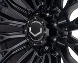 20" Vossen HFX6 Satin Black 20x10 Wheels Fits Chevy Silverado 2500HD 3500HD