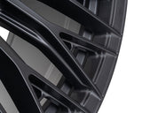 22" Vossen HFX6 Satin Black 22x10 Wheels Fits Chevy Silverado HD 2001-2010