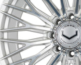 20" Vossen HFX6 Silver Polished 20x9 Wheels Fits Chevy Silverado 2500HD 3500HD