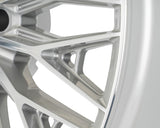 20" Vossen HFX6 Silver Polished 20x9 Concave Wheels Rims Fits RAM 2500 3500
