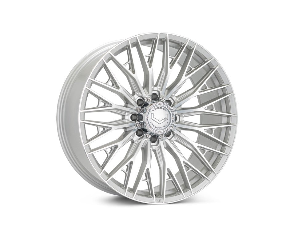 24" Vossen HFX6 Silver Polished 24x11 Concave Wheels Fits Dodge Ram 2500 3500