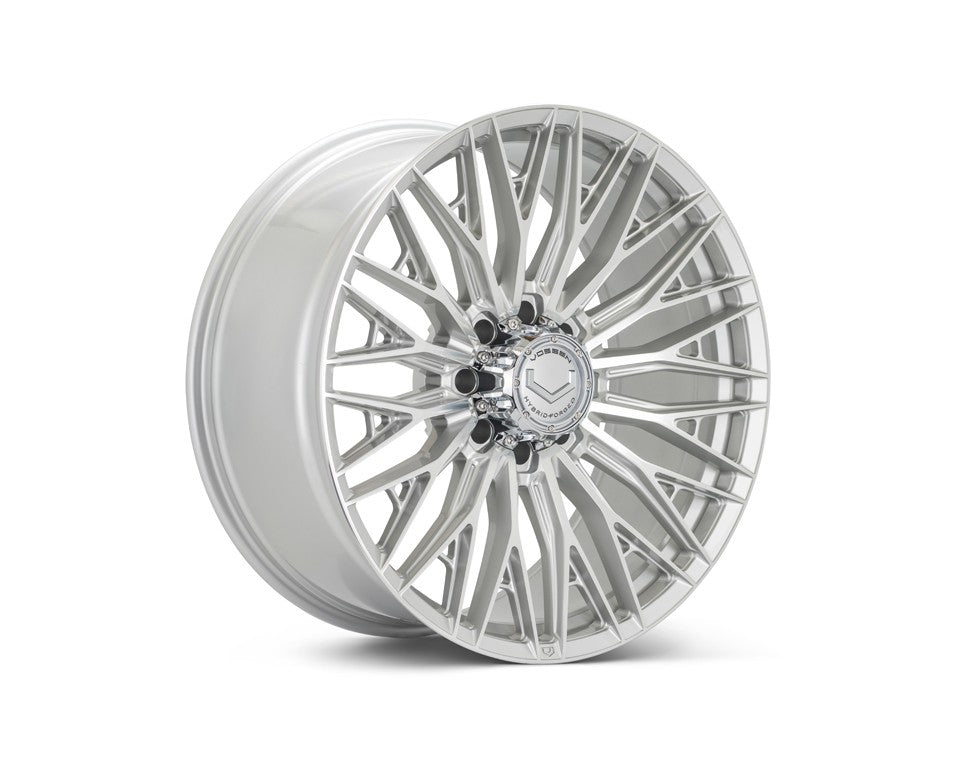 20" Vossen HFX6 Silver Polished 20x9 Wheels Fits Chevy Silverado HD 2001-2010