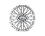 24" Vossen HFX6 Silver Polished 24x12 Wheels Fits Ford F250 F350 Super Duty